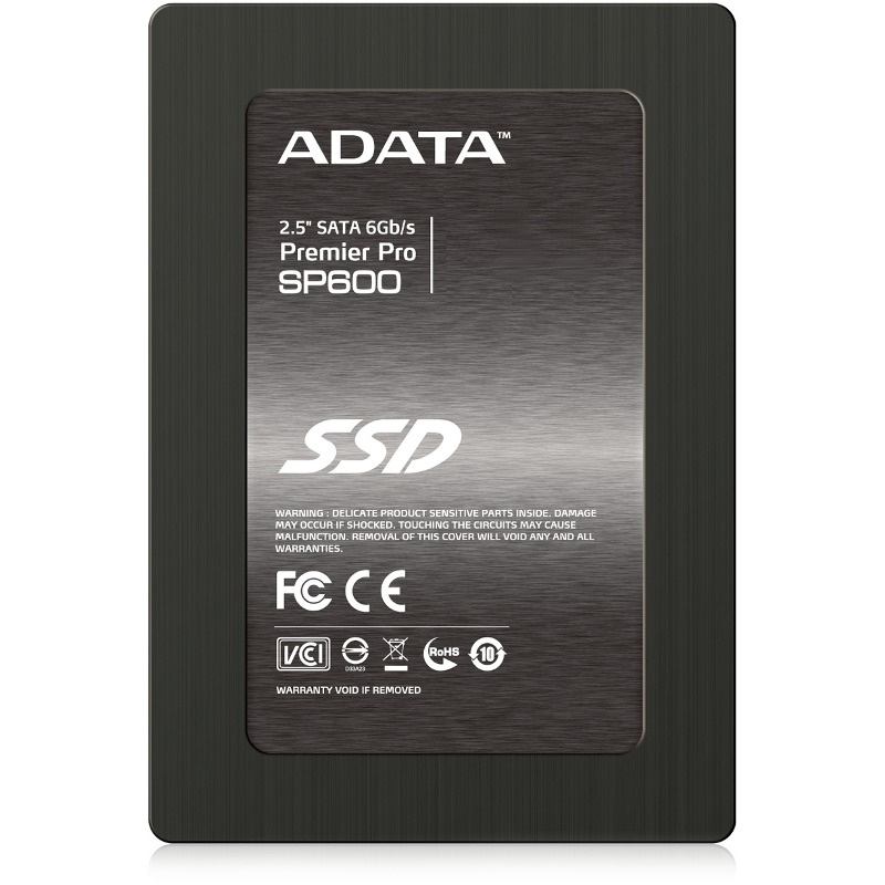  SSD ADATA Premier Pro SP600 64GB SATA3, 340/70MBs 
