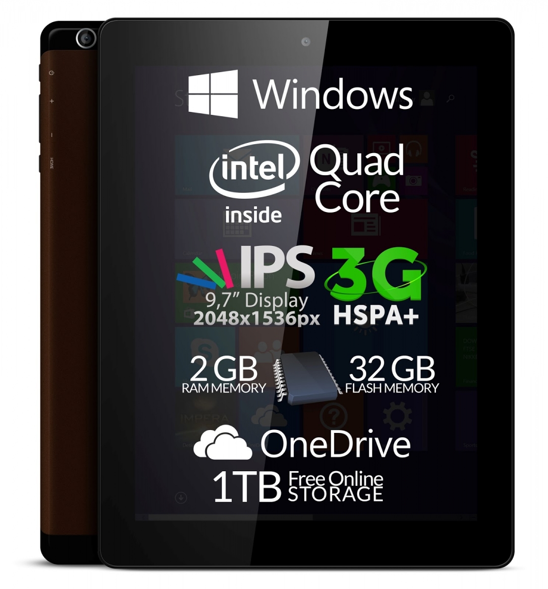  Tableta Allview Impera i10G, 9.7", 32GB, Maro 