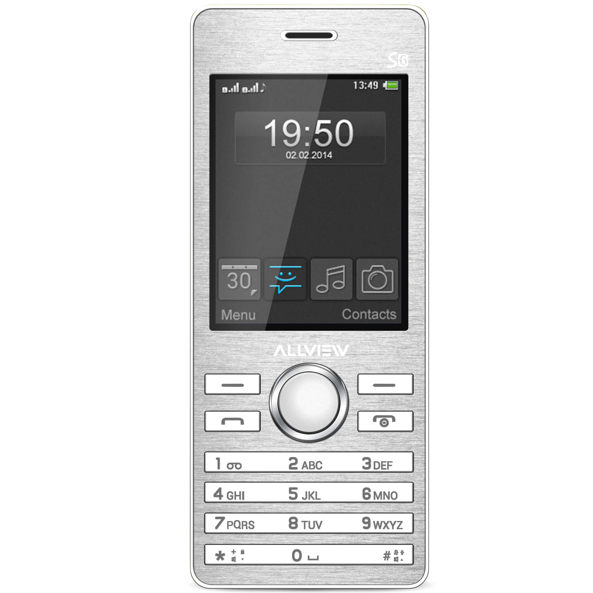  Telefon mobil Allview S6 Style, 16MB, Dual SIM, Alb 