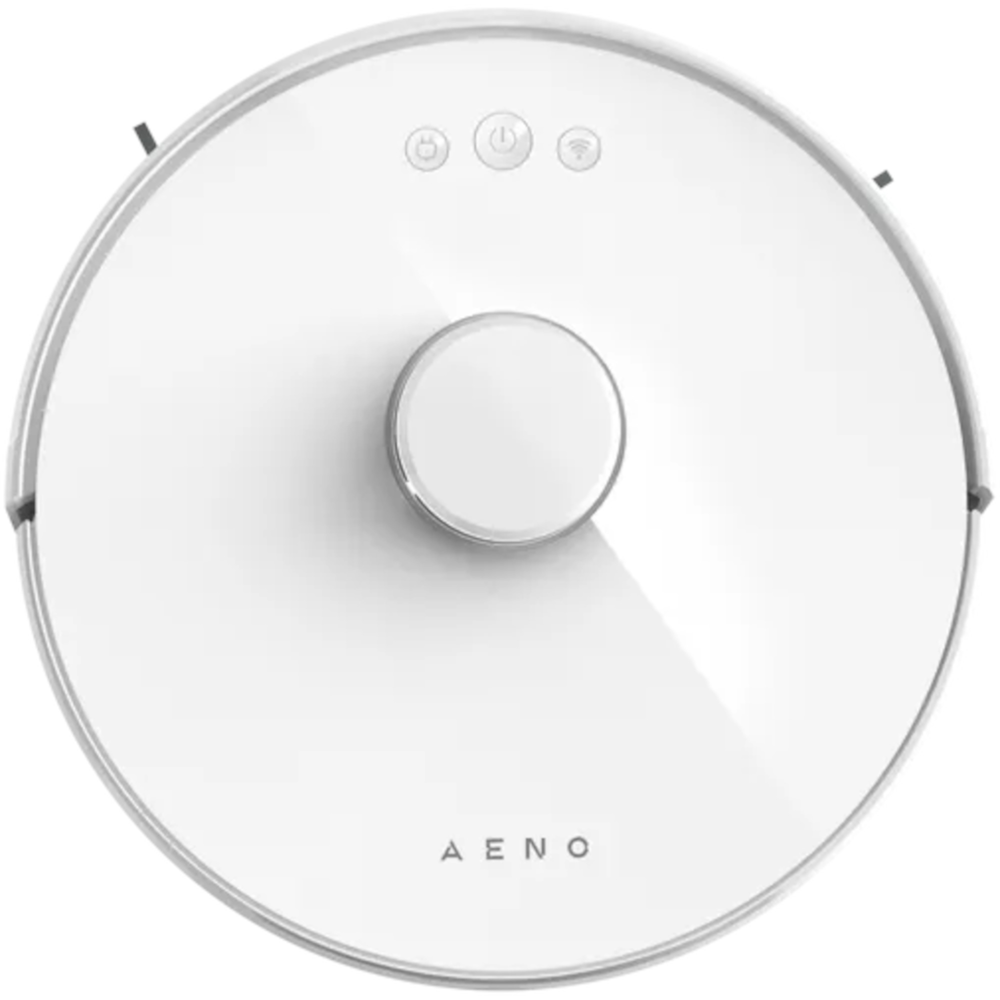 Aspirator robot Aeno ARC0002S, 0.6 L, Autonomie 130 minute, 2500 Pa, LiDAR, Wifi, Alb