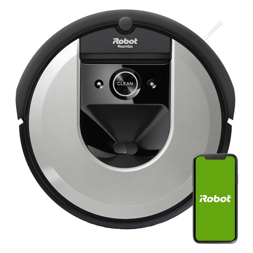 Aspirator robot iRobot Roomba I7 Silver 7156, Wi-Fi, Li-Ion, Gri Flanco.ro imagine noua idaho.ro
