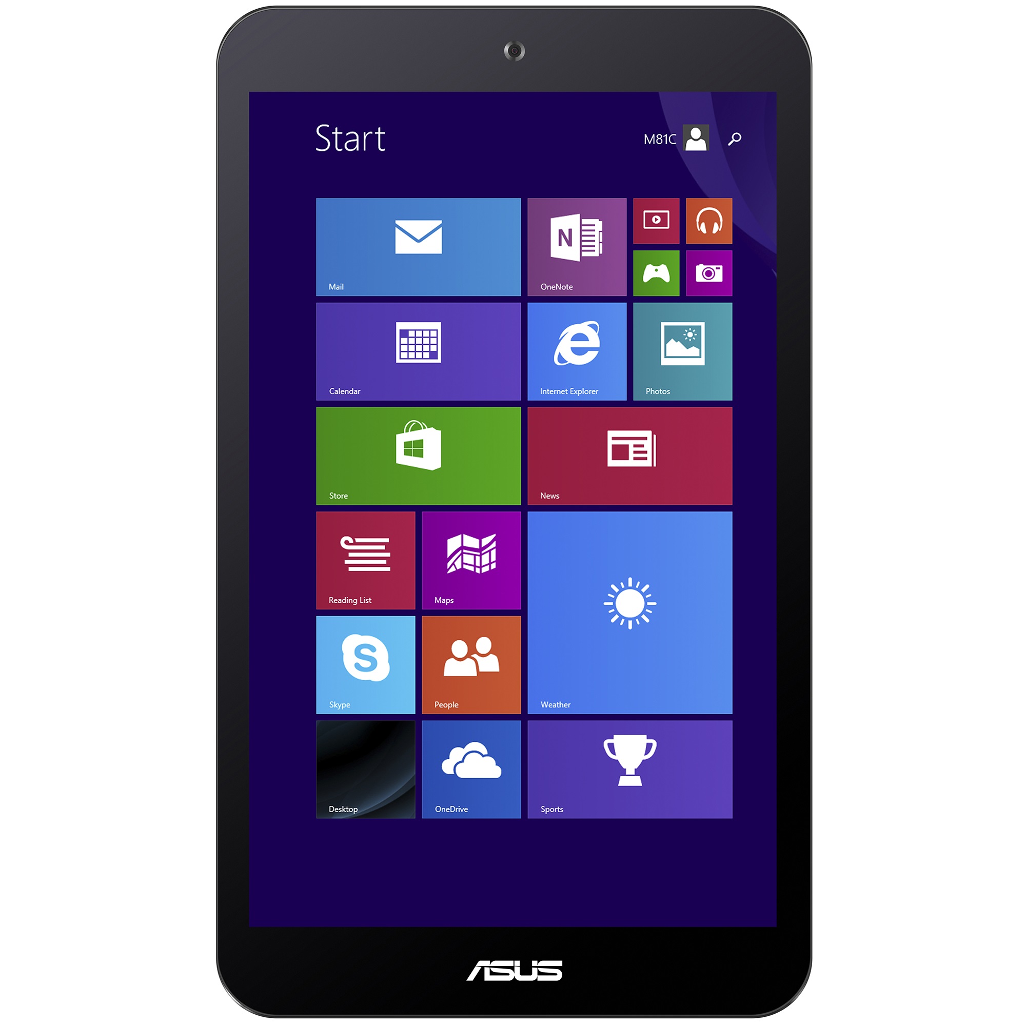  Tableta Asus M81C, 8", 32 GB, Quad-Core, 3G, Negru 