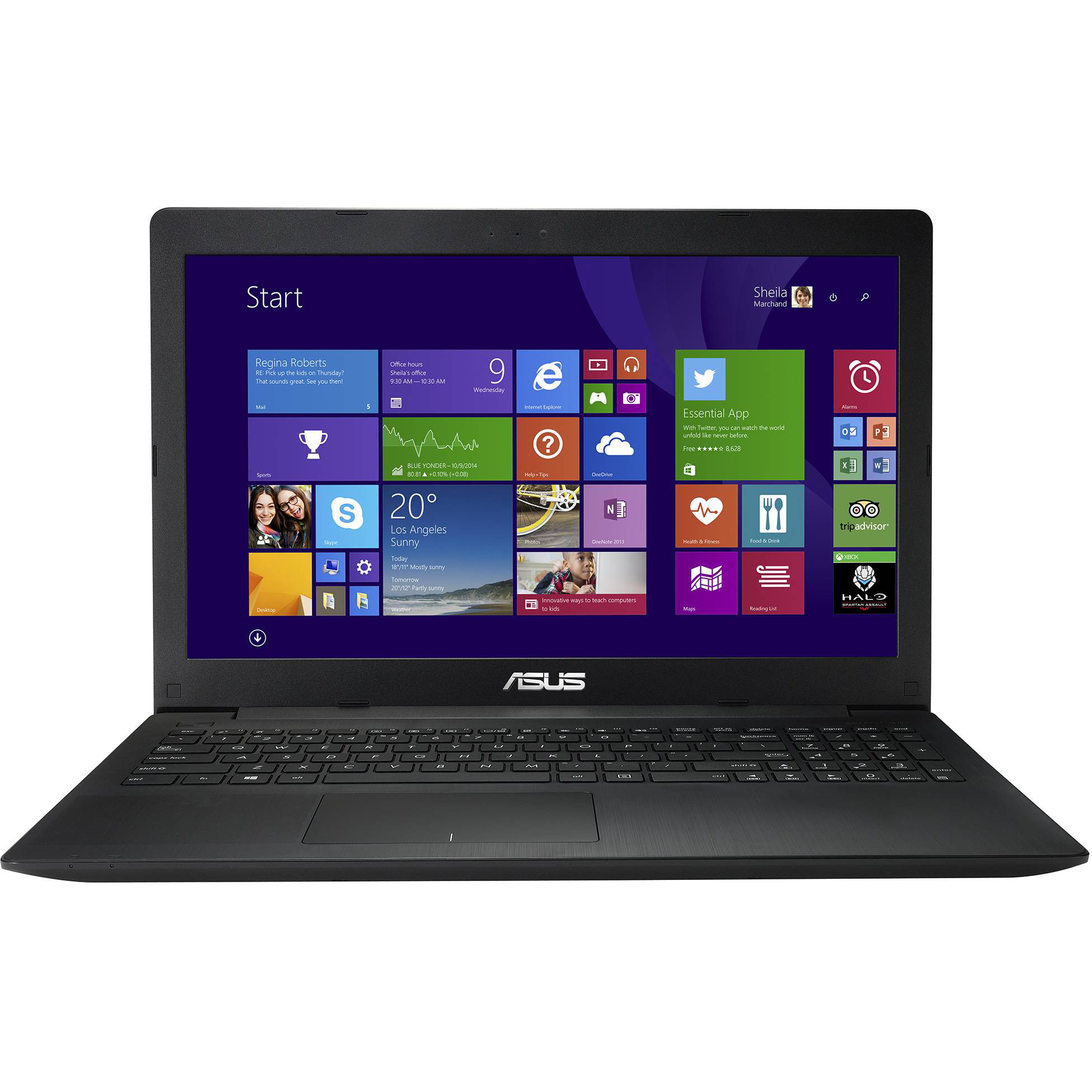  Laptop Asus X553MA-SX455B, Intel Celeron N2840, 4GB DDR3, 500GB, Intel HD Graphics, Windows 8.1 