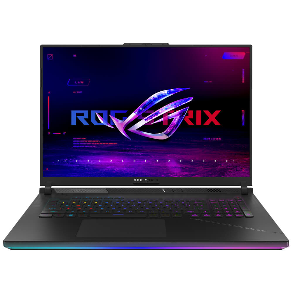  Laptop Gaming Asus ROG Strix Scar G834JZ-N6020, 18", QHD+, Intel Core i9-13980HX, 32GB RAM, 1TB SSD, NVIDIA GeForce RTX 4080, No OS, Negru 
