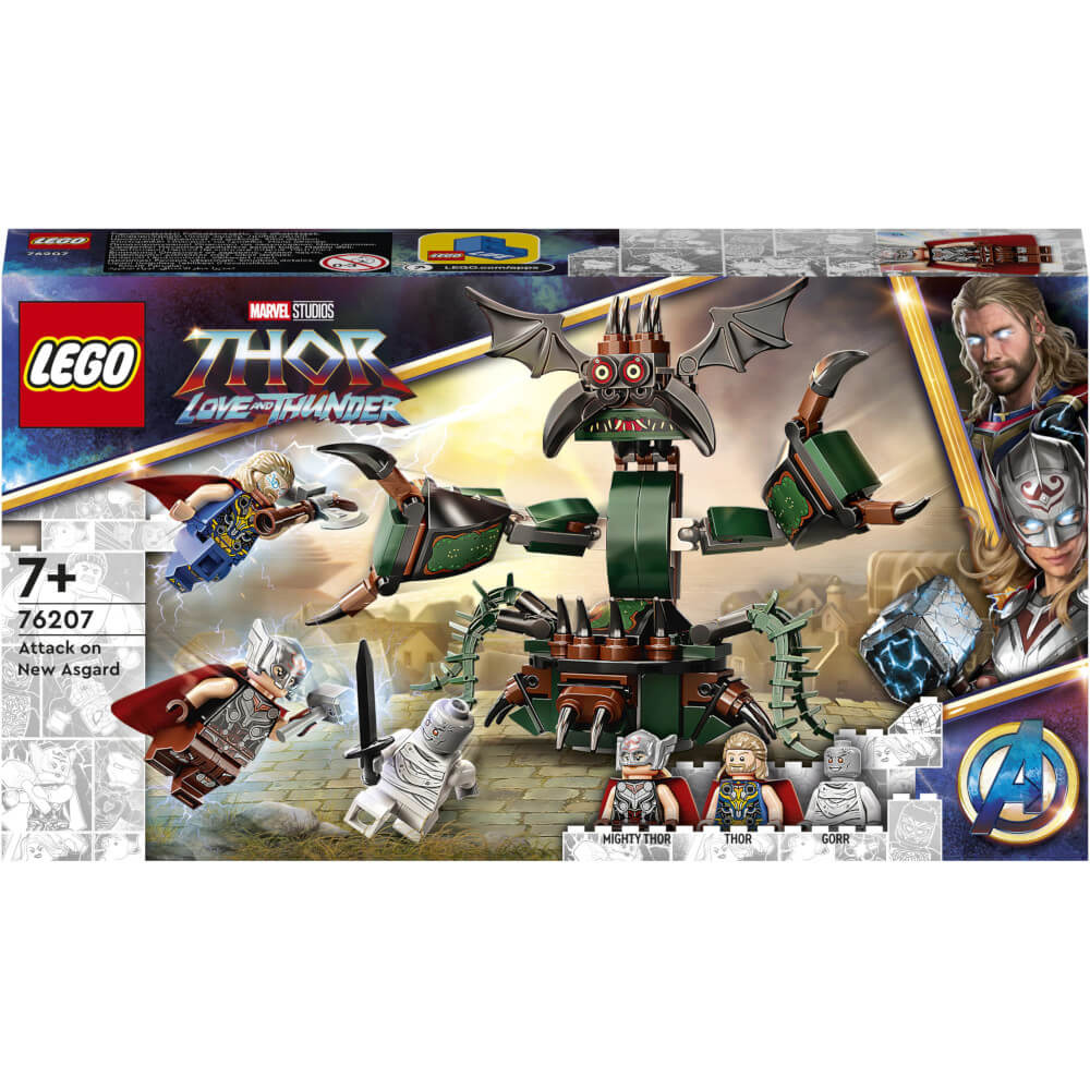  LEGO&#174; Super Heroes - Atacul asupra Noului Asgard 76207, 159 piese 