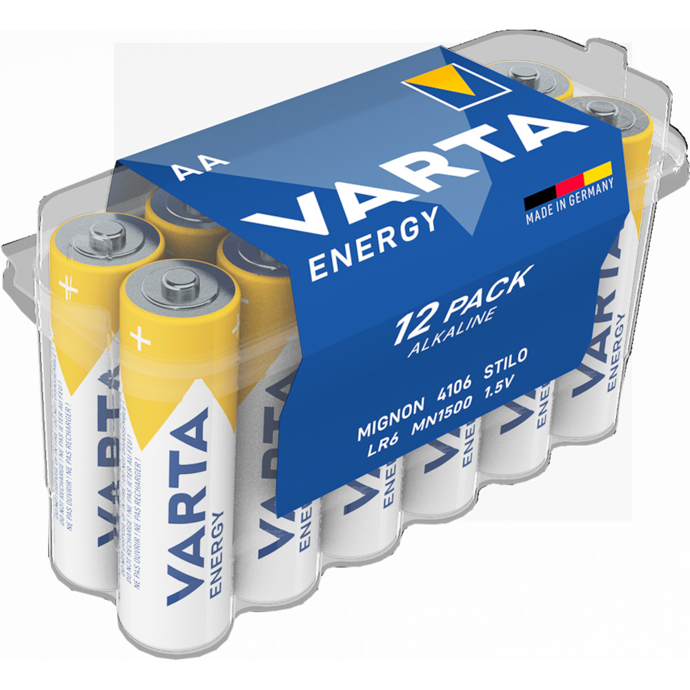Baterie Varta Energy AA, 12 buc
