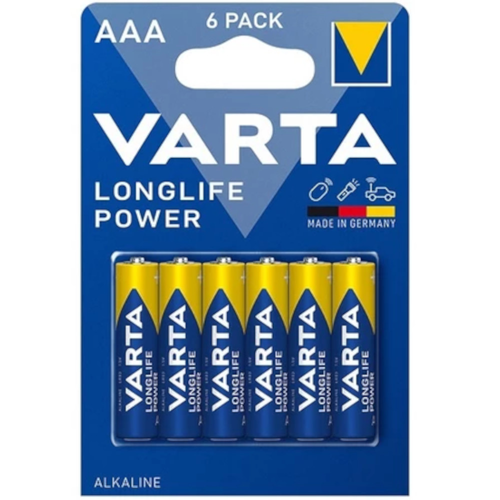 Baterie Varta Longlife Power AAA blister, 6 buc
