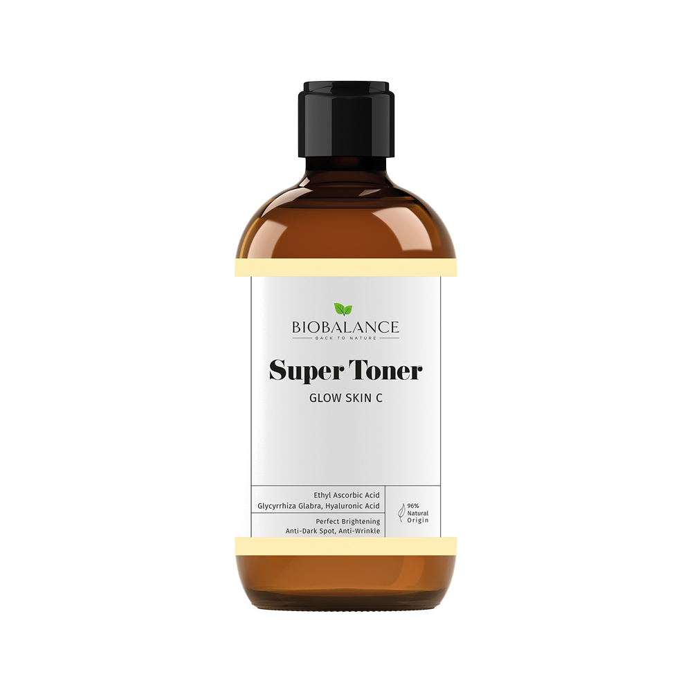 Super Toner Glow Skin C, Antirid si Iluminator, Bio Balance 250 ml