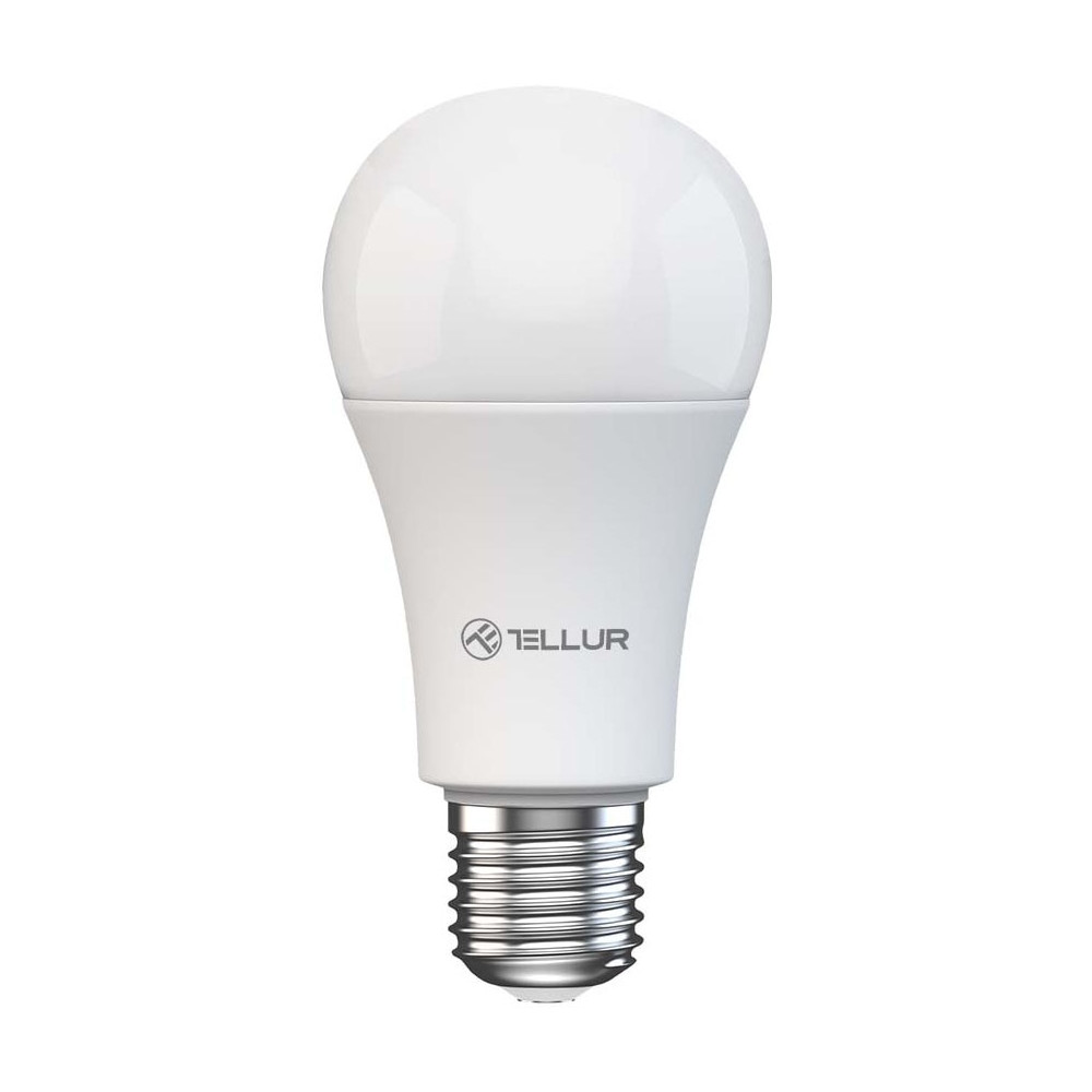 Bec LED inteligent Tellur TLL331341, Wi-Fi, Soclu E27, RGB, 9 W