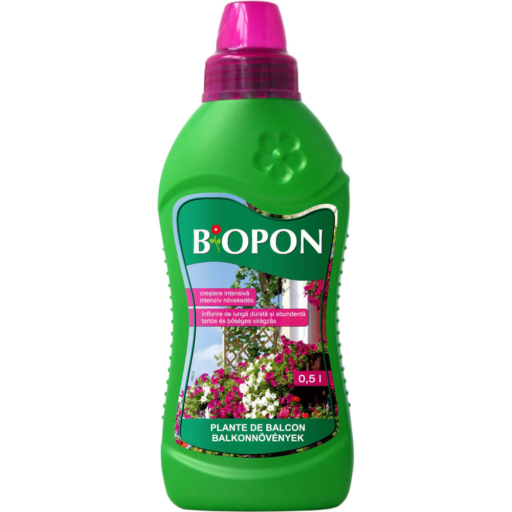  Biopon Ingrasamant Lichid Plante de Balcon 0.5 l 