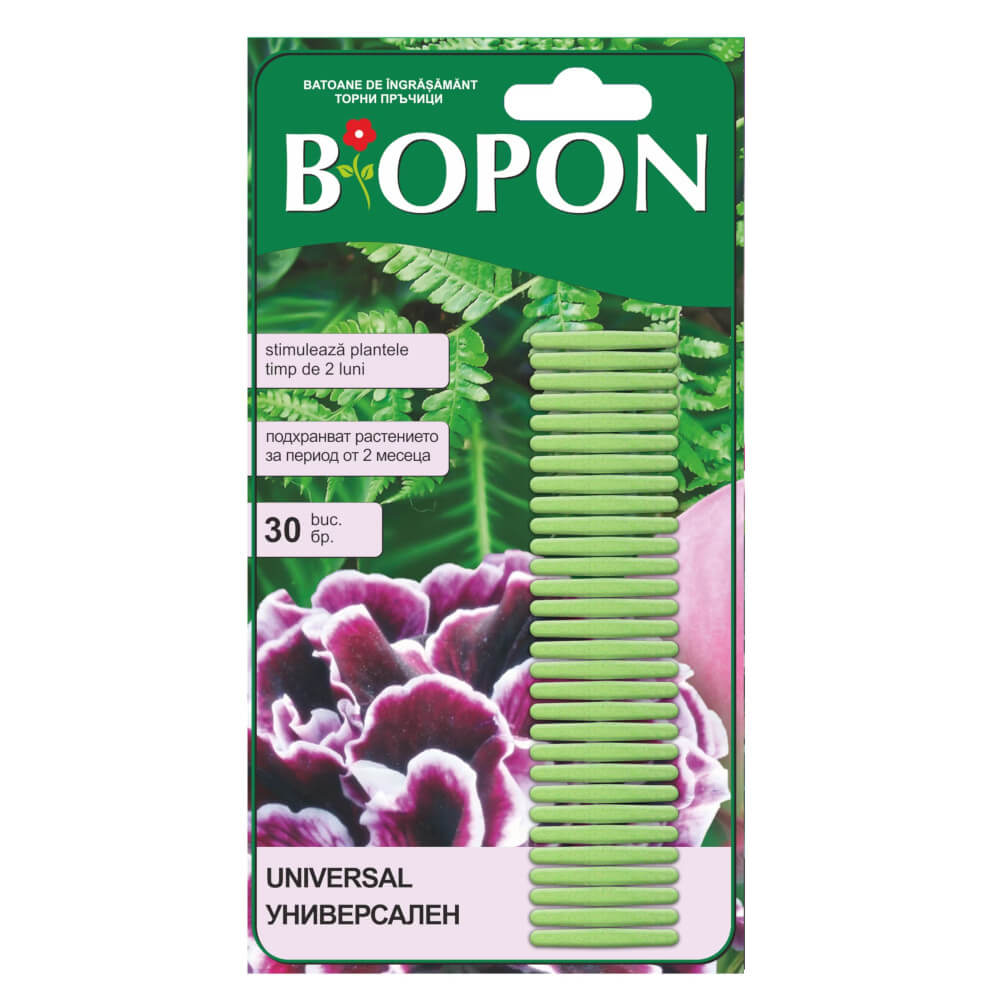 Biopon Ingrasamant Universal Sticks 30 buc