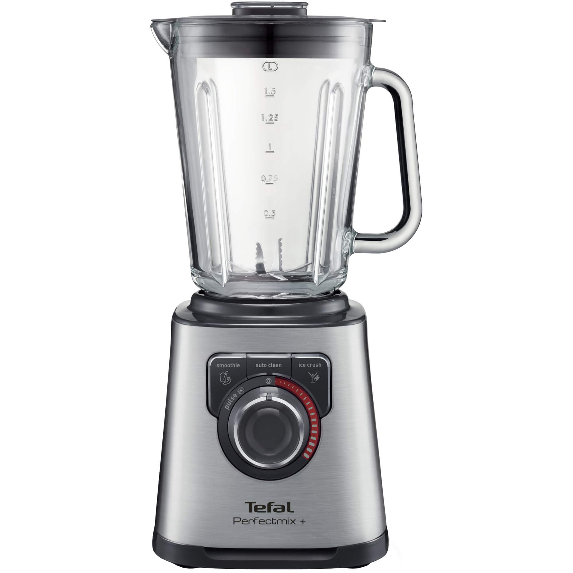 Blender Tefal Perfectmix+ Bl811d38, 1200 W, 1.5 L, Viteza Variabila, Argintiu