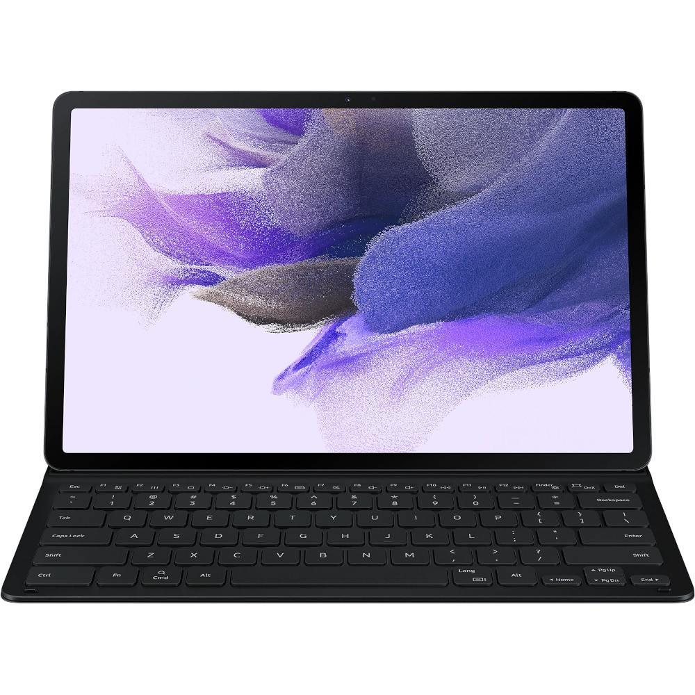  Husa cu tastatura Book Cover Keyboard pentru Samsung Galaxy Tab S8+ 12.4", Negru 