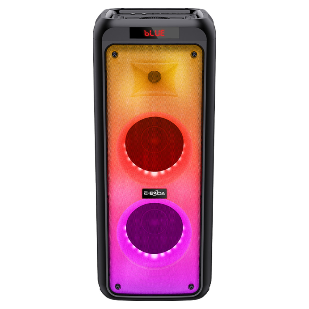 Boxa Portabila E-boda Karaoke Ablaze 400, Bluetooth, Putere Maxima 80w, Negru