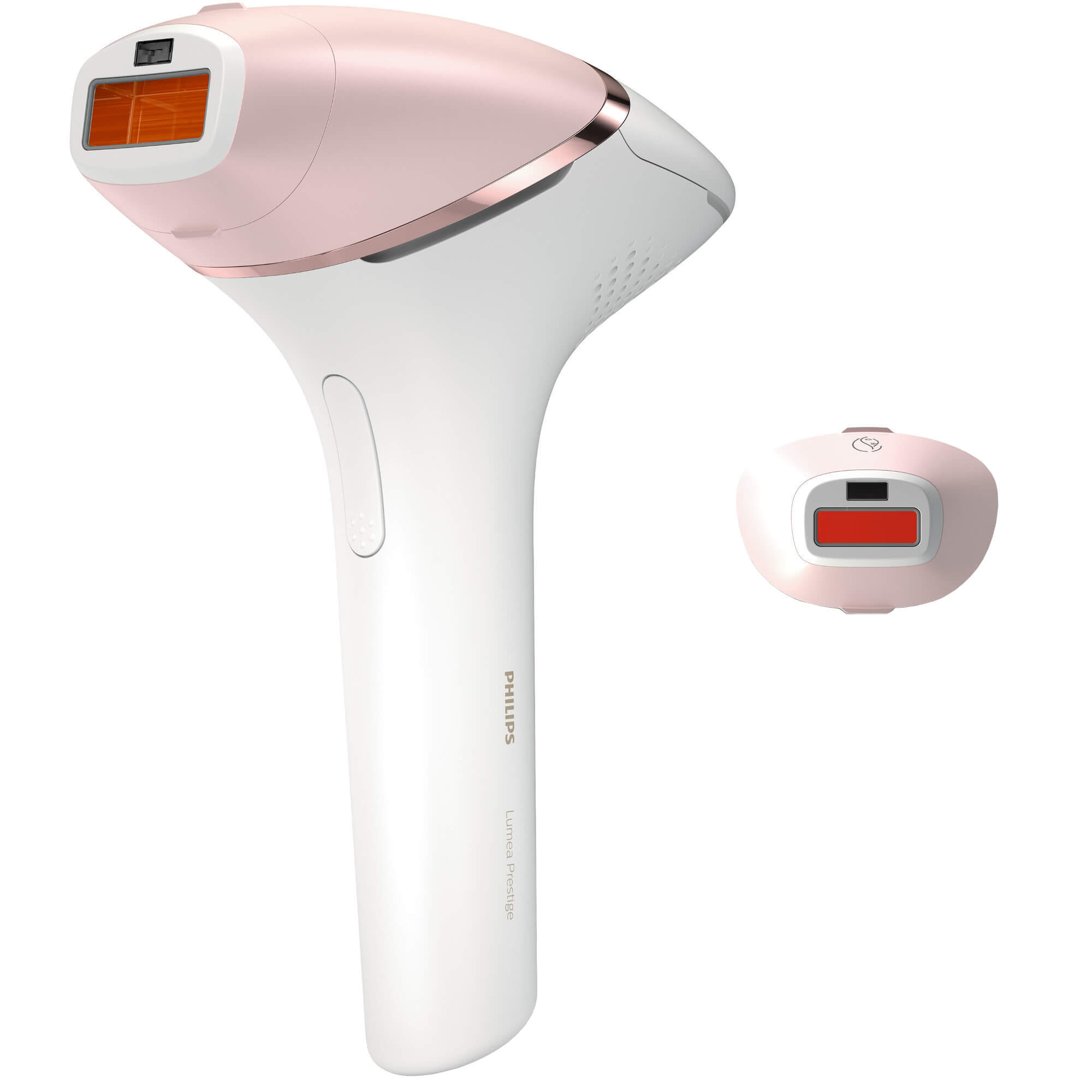 Epilator IPL Philips Lumea Prestige BRI950/00, 250.000 impulsuri, Alb/Roz