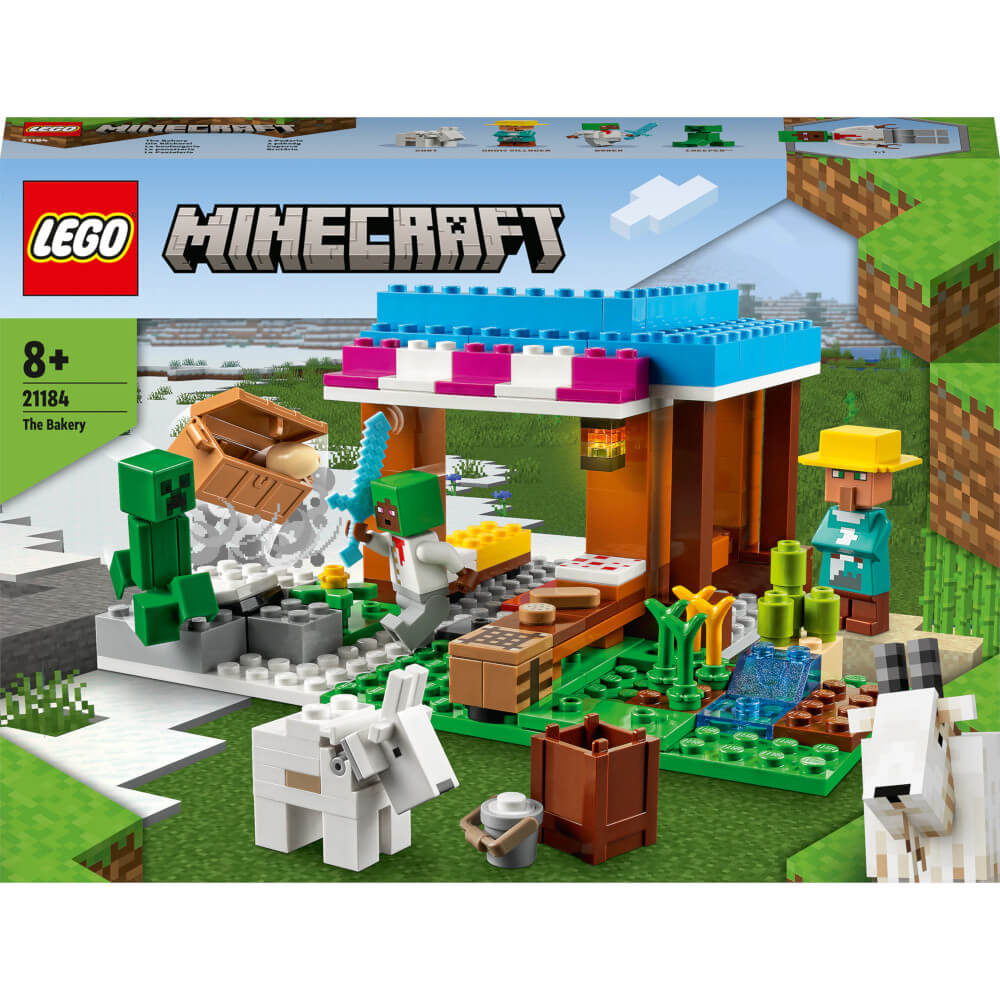  LEGO&#174; Minecraft&#174; - Brutaria 21184, 154 piese 