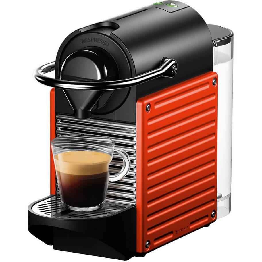 Espressor Nespresso Pixie C61, 1260 W, 0.7 L, 19 bar, Rosu