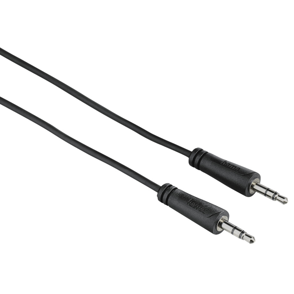 Cablu audio Hama 122308, 3.5 mm jack plug - 3.5 mm jack plug, 1.5m