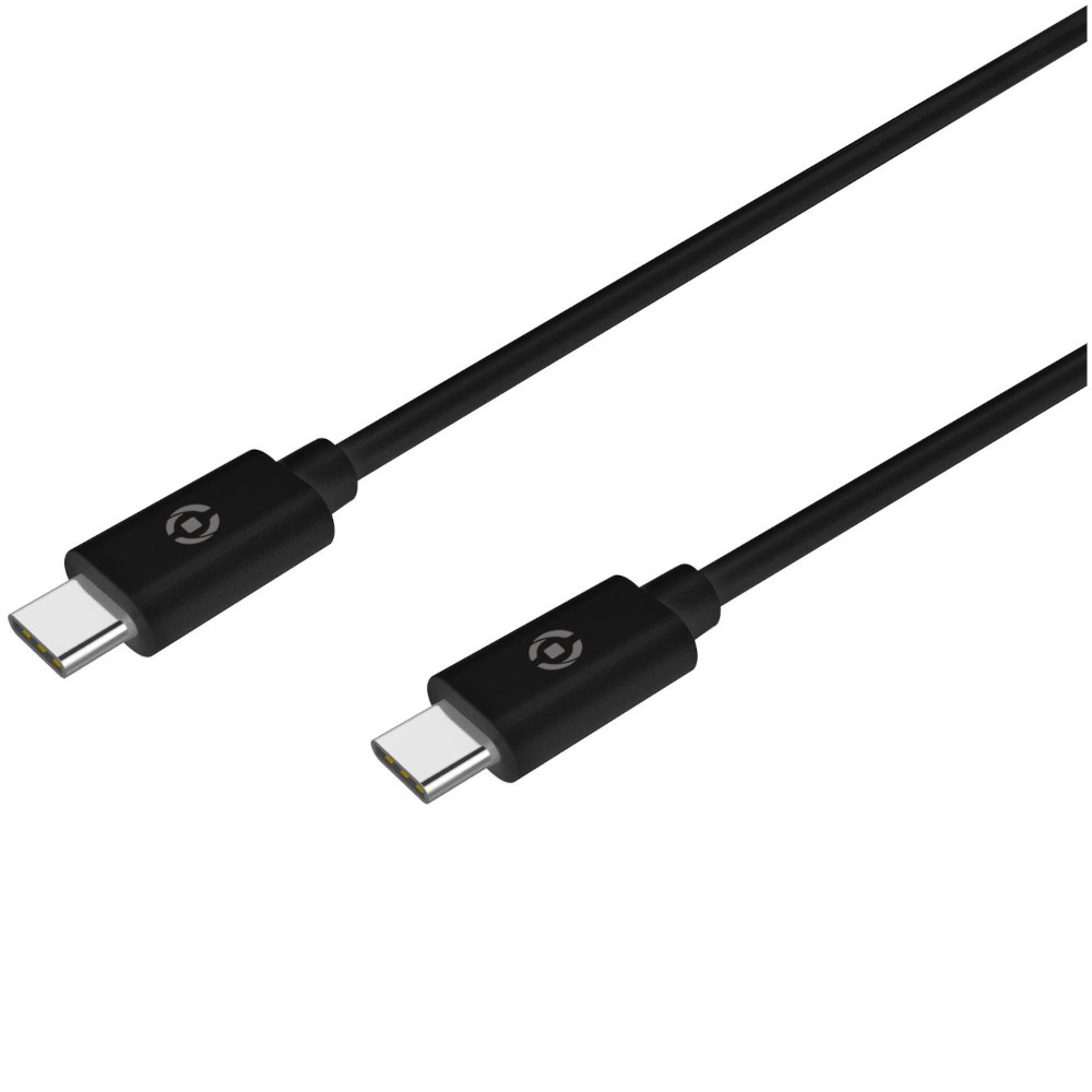 Cablu date Celly PowerDelivery USB-C to USB-C, 60W, 3m, Culoare Negru