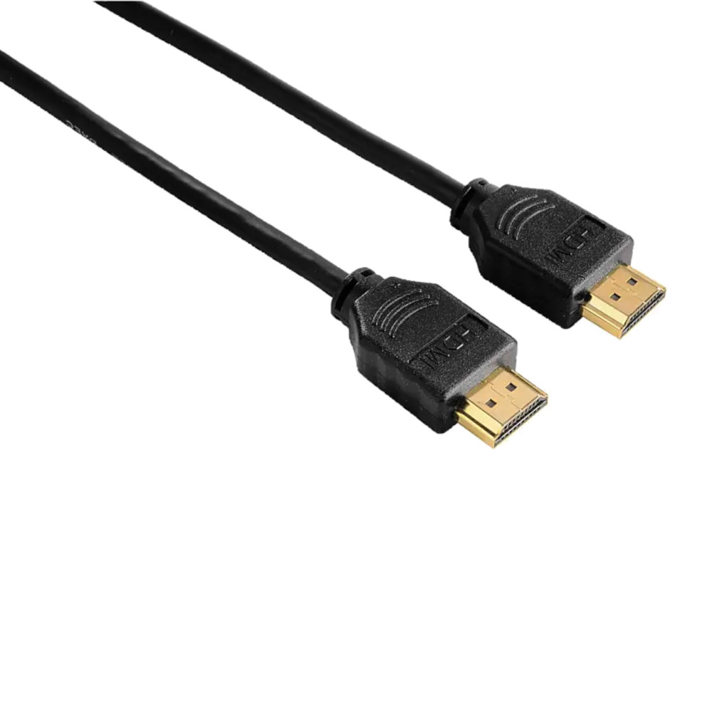 Cablu Hama Standard HDMI, plug - plug, gold-plated, 1.5 m