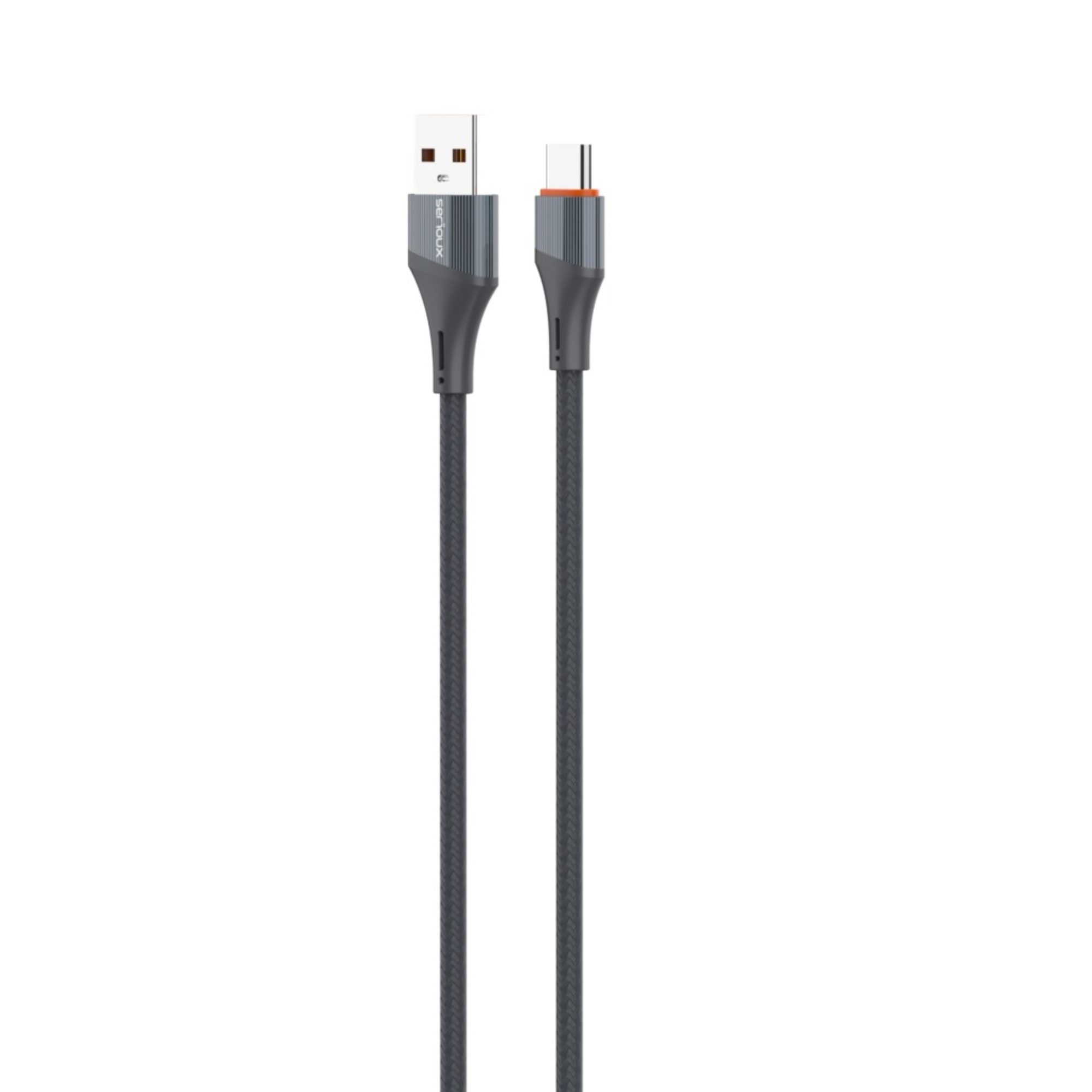 Cablu Date Serioux USB-A La Type-C, 30W, 1M, Gri