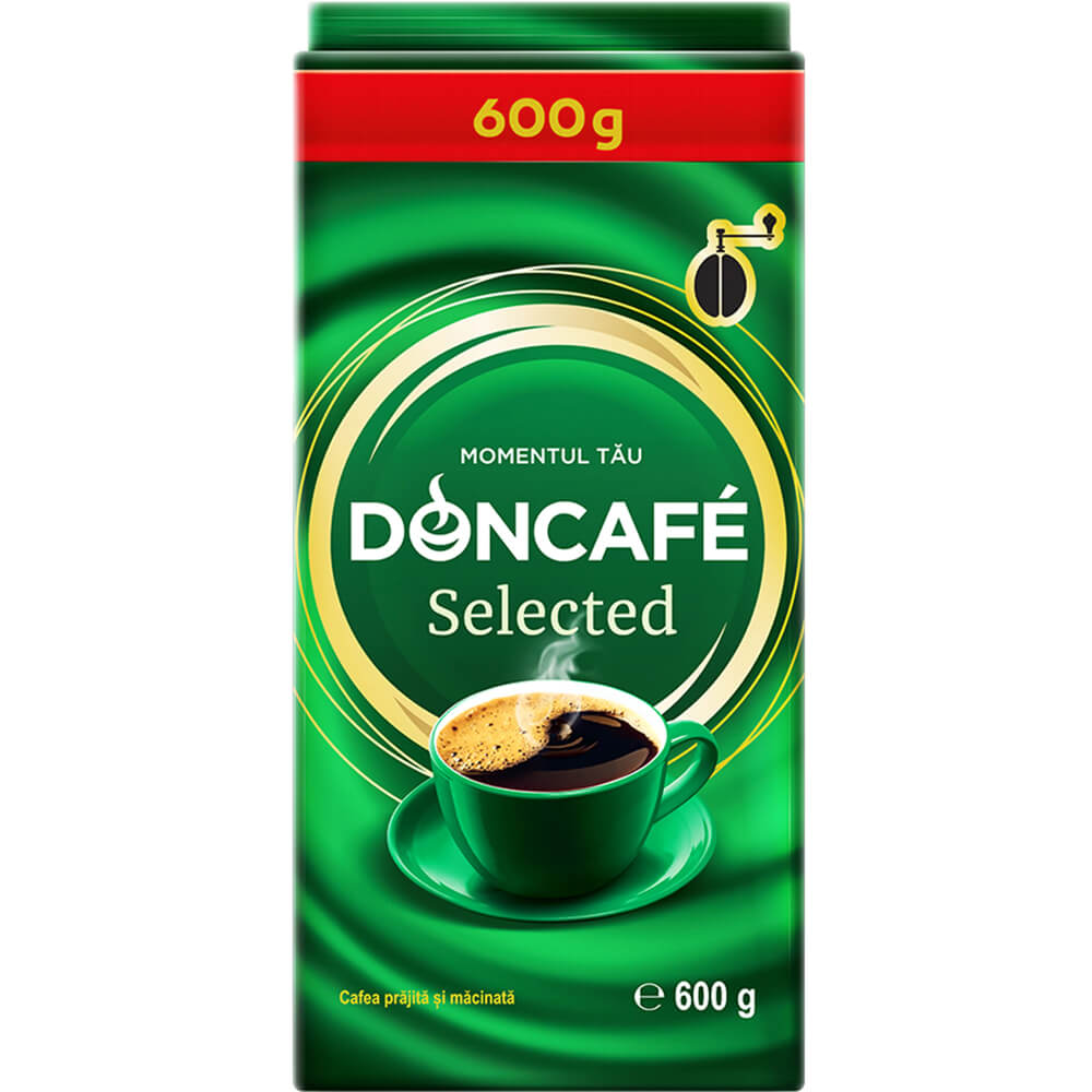 Cafea Macinata Doncafe Selected, 600g
