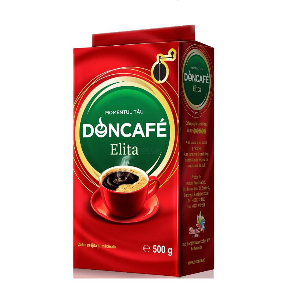 Cafea Macinata Doncafe Elita Vacuum, 500g