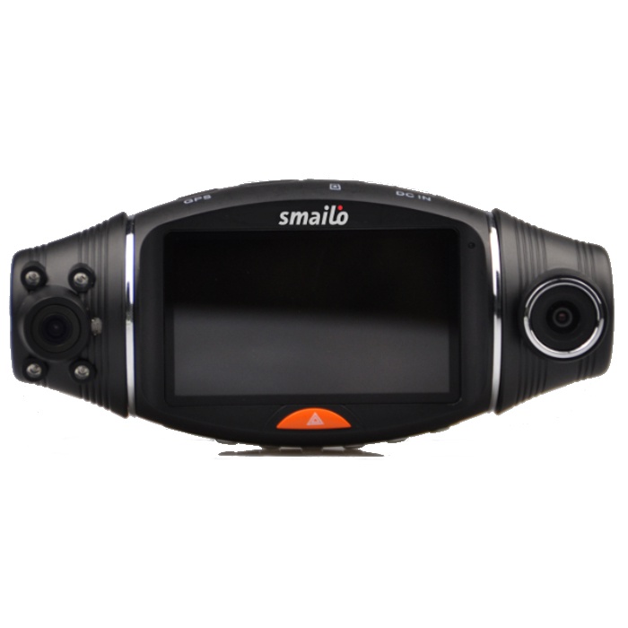  Camera auto DVR Smailo Street Eye, GPS, Dual Camera, HD 