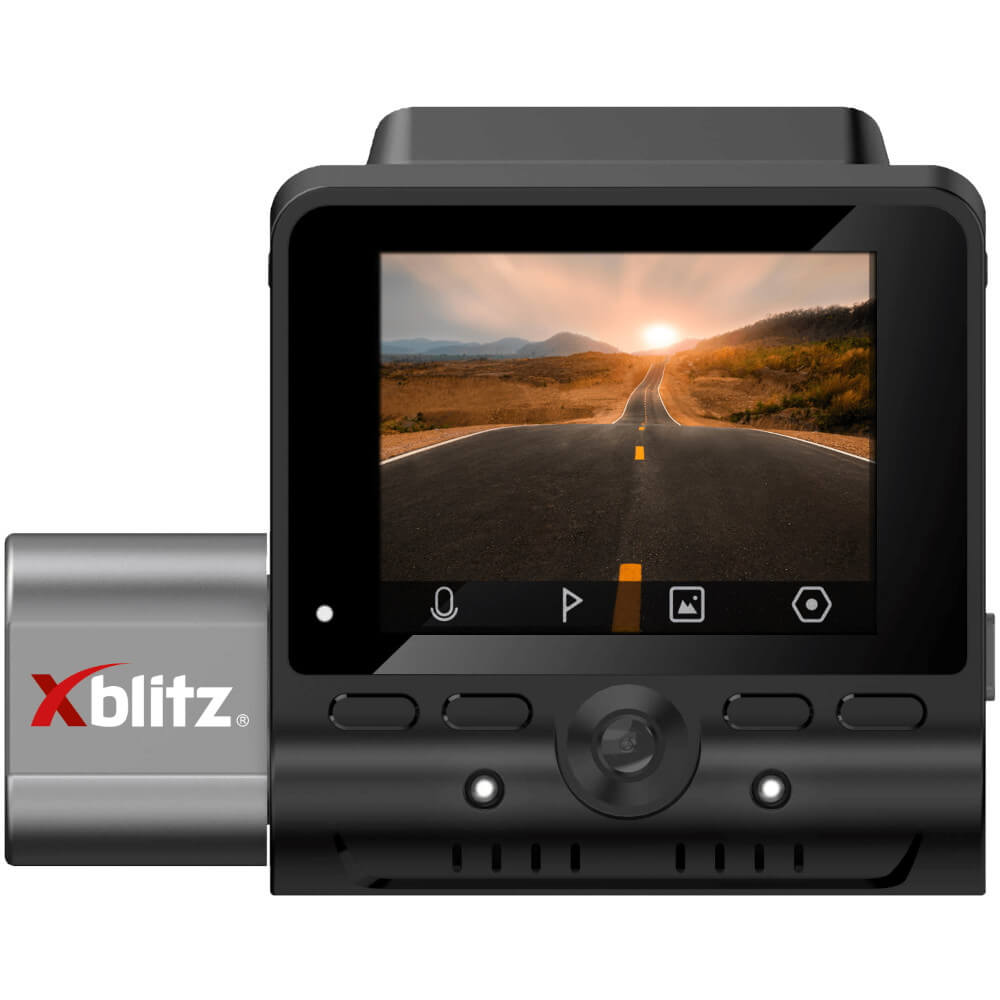 Camera auto DVR Xblitz Dual 2, Full HD, Wi-Fi, GPS, Negru