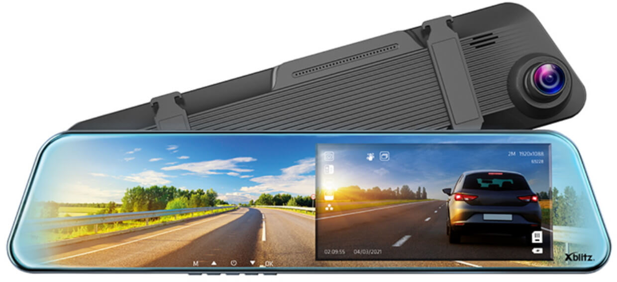 Camera auto Xblitz Dual fata/spate, Mirror View, oglinda LCD 5.0?