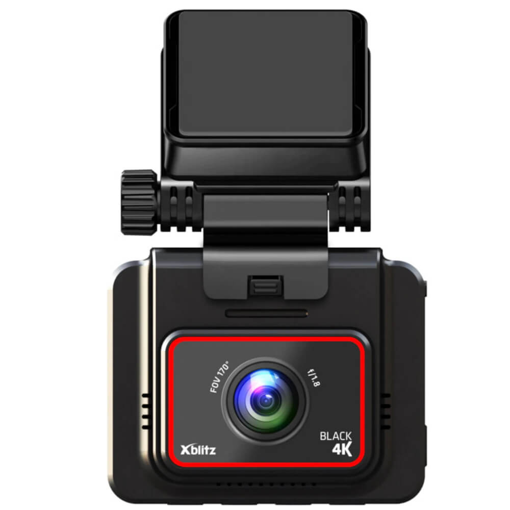 Camera Auto Dvr Xblitz Black 4k, Ultra Hd 4k, Gps, Senzor G, Negru