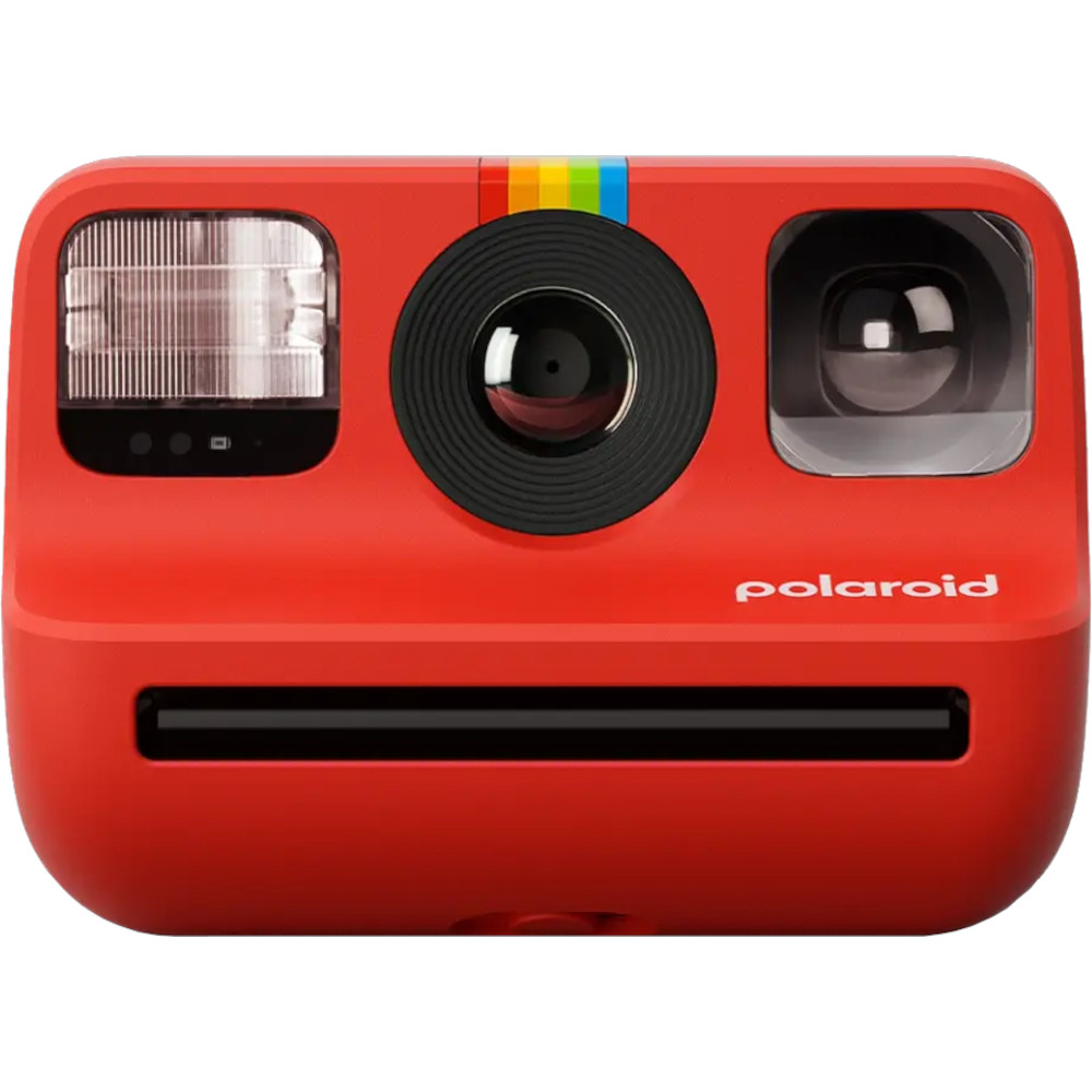 Aparat foto instant Polaroid Go Generation 2, USB, Senzor lumina, Rosu
