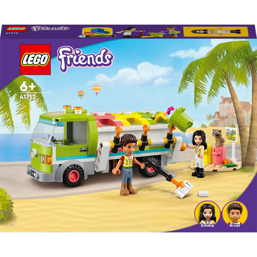 LEGO&#174; Friends - Camion de reciclare 41712, 259 piese