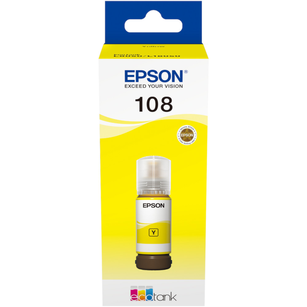 Cartus Epson 108 EcoTank, Yellow