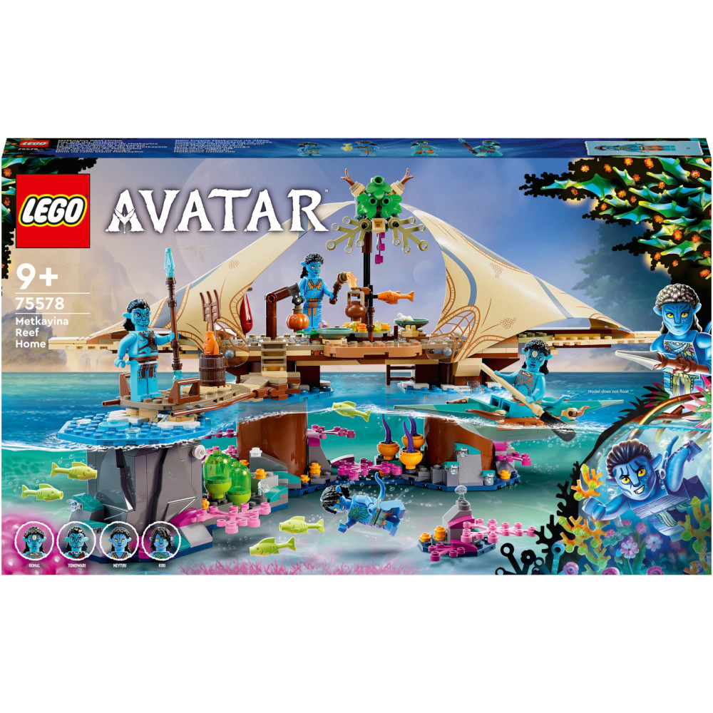  LEGO&#174; Avatar - Casa Metkayina in recif 75578, 528 piese 