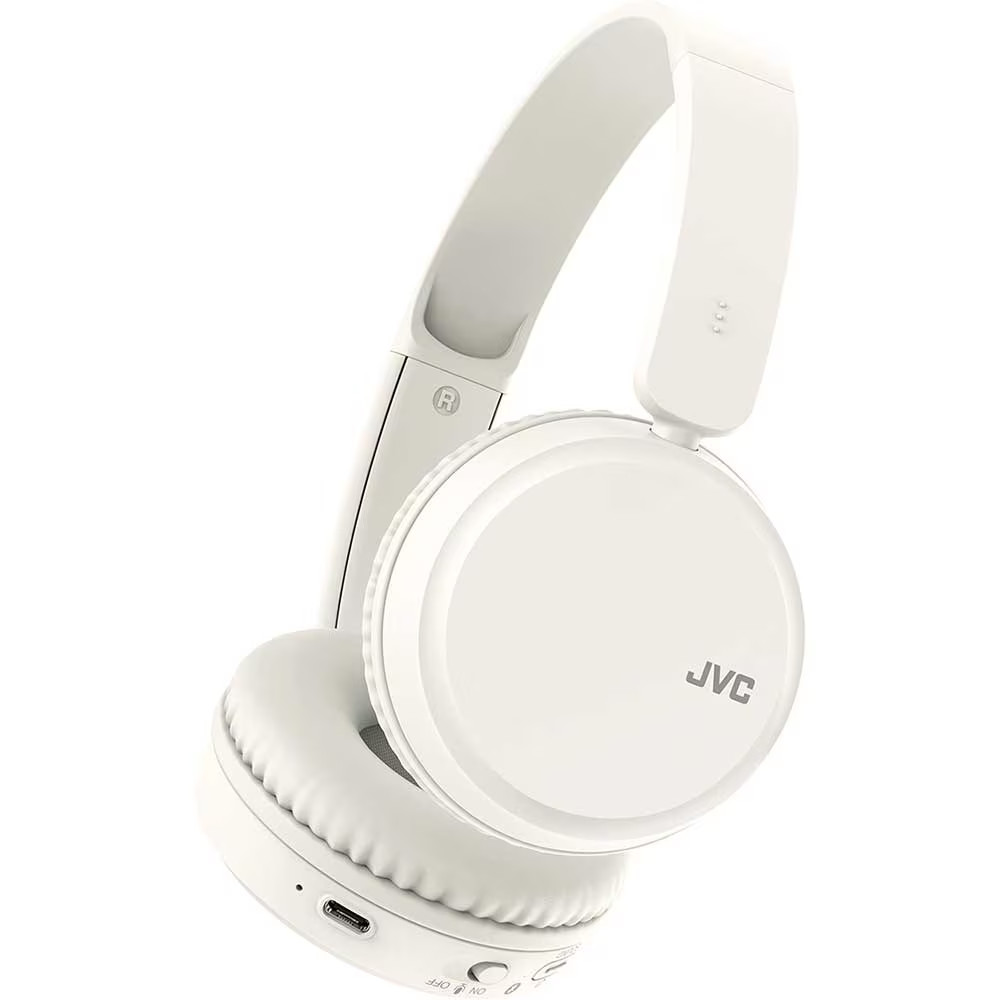 Casti On-ear Jvc Ha-s36w-w-u, Wireless, Bluetooth, Alb