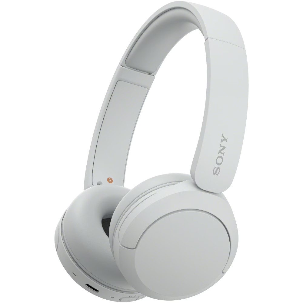 Casti On-ear Sony Wh-ch520w, Wireless, Bluetooth, Microfon, Alb