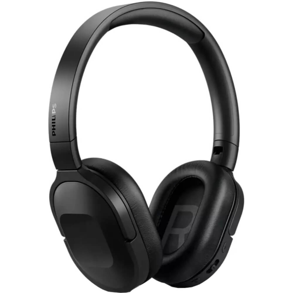Casti audio Over-Ear Philips TAH6506BK/00, Wireless, Bluetooth, Autonomie 30 h, Negru