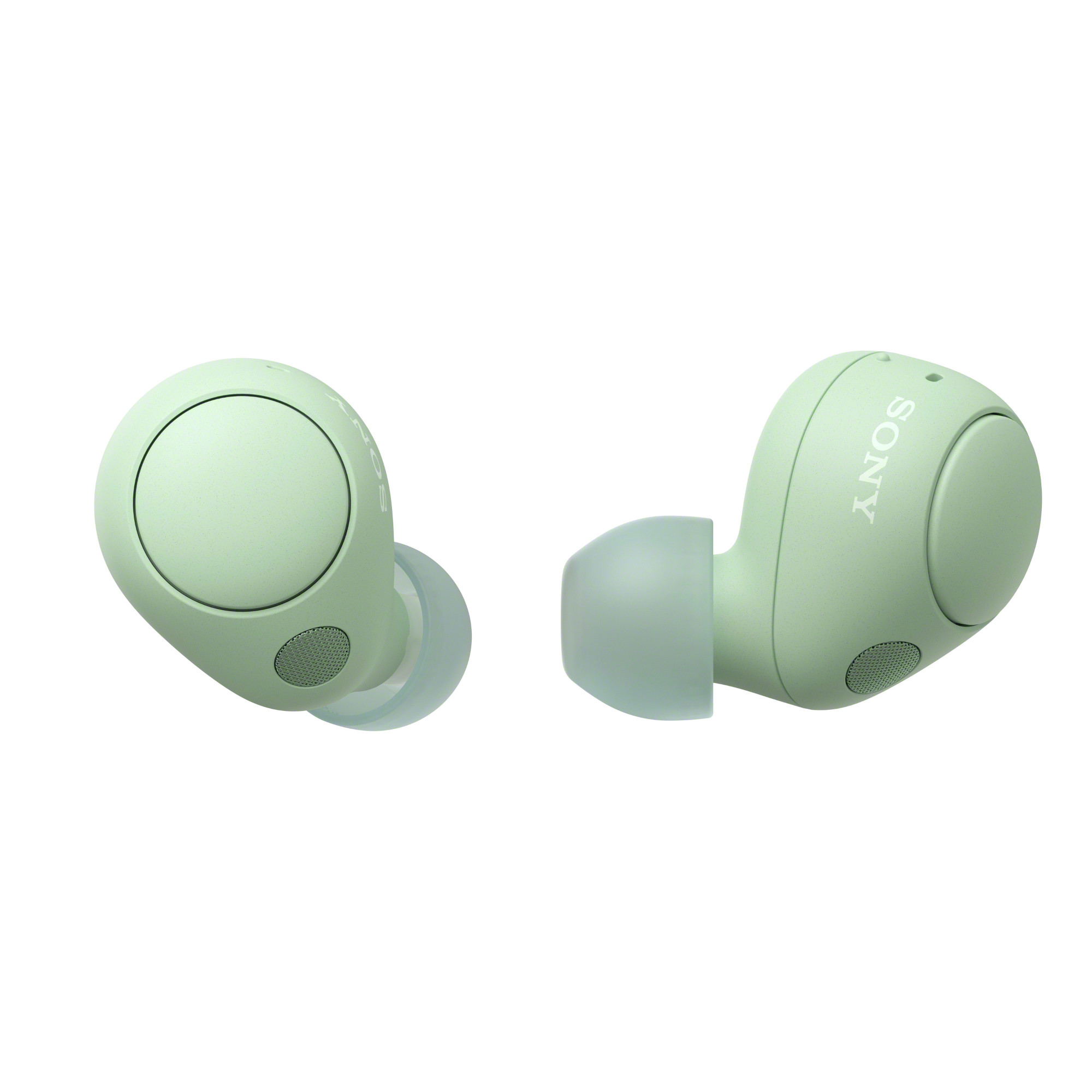 Casti SONY WF-C700NG, True Wireless, Bluetooth, In-Ear, Microfon, Noise Cancelling, Verde
