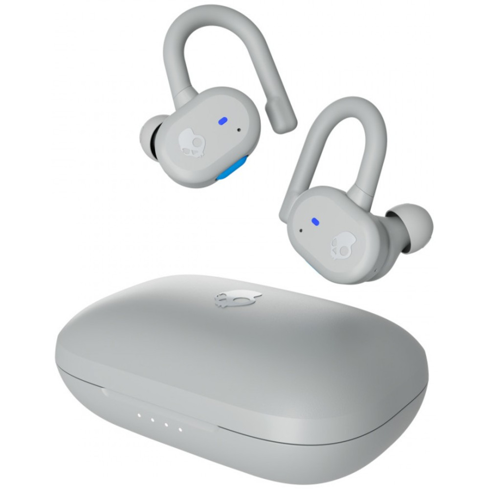 Casti True Wireless Skullcandy Push Active, Bluetooth, Ip55, Light Grey Blue