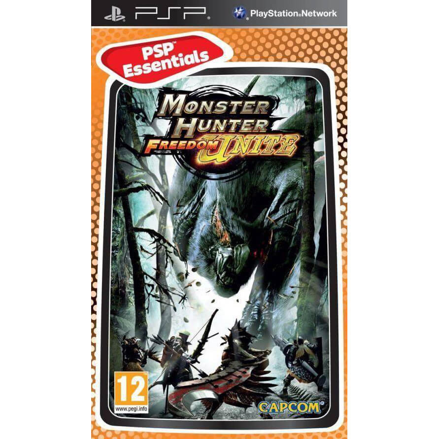  Joc PSP Monster Hunter Freedom Unite Essentials 