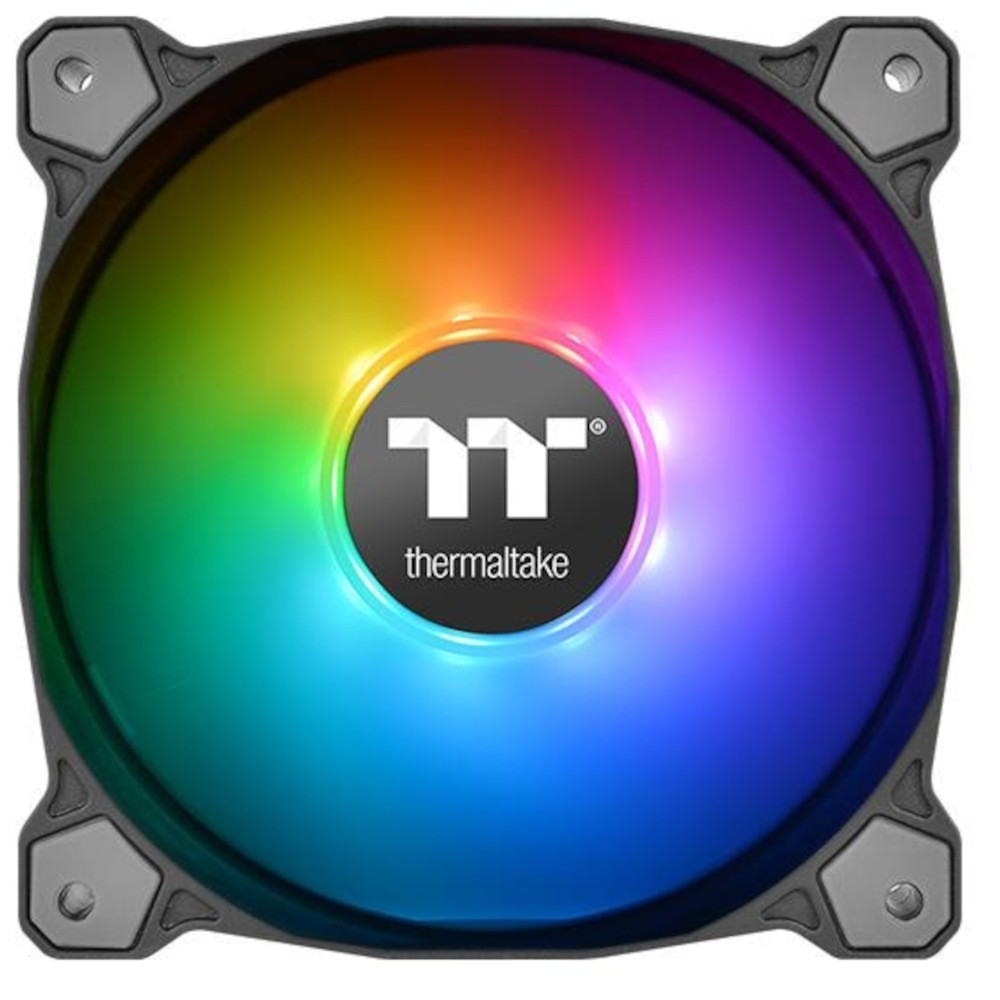 Ventilator Thermaltake Pure 12 ARGB TT Premium Edition, 120mm, 500 - 1500 rpm, iluminare RGB, 3 pack