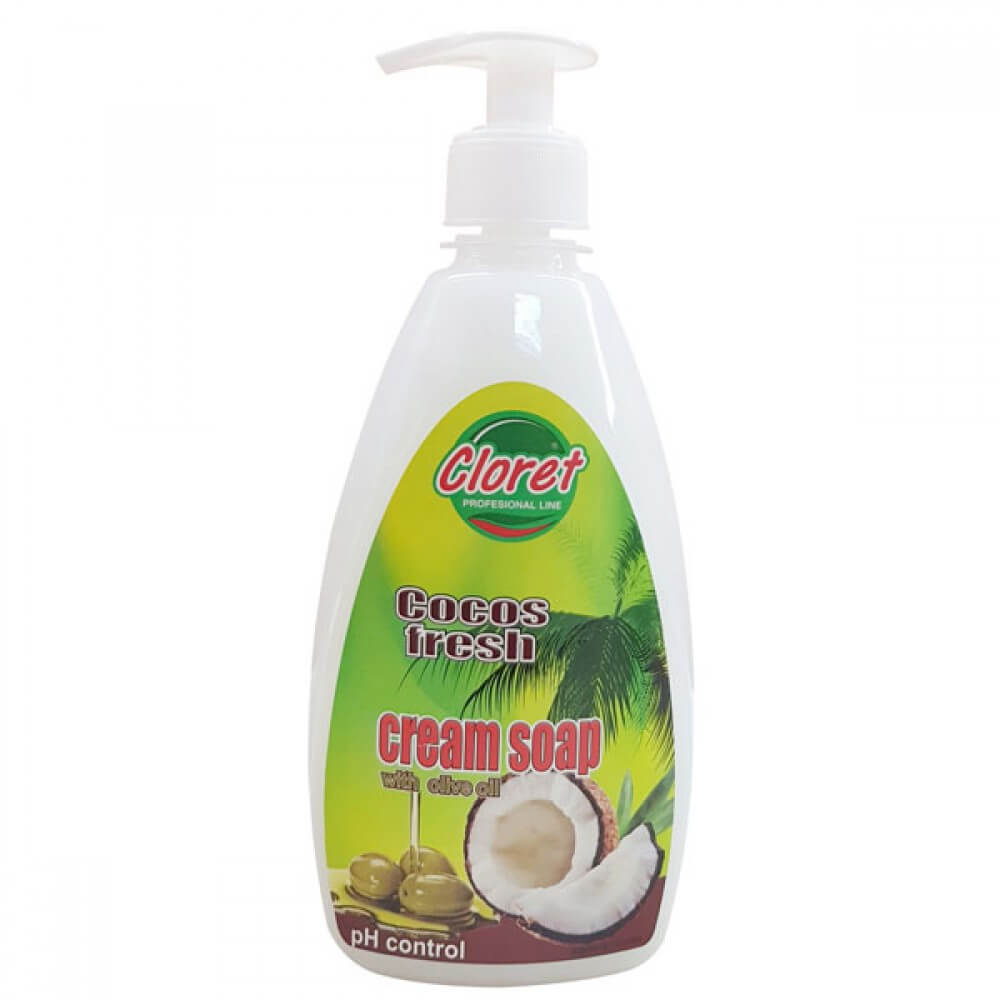 Cloret Sapun Lichid Cremos Cocos Fresh 500 ml