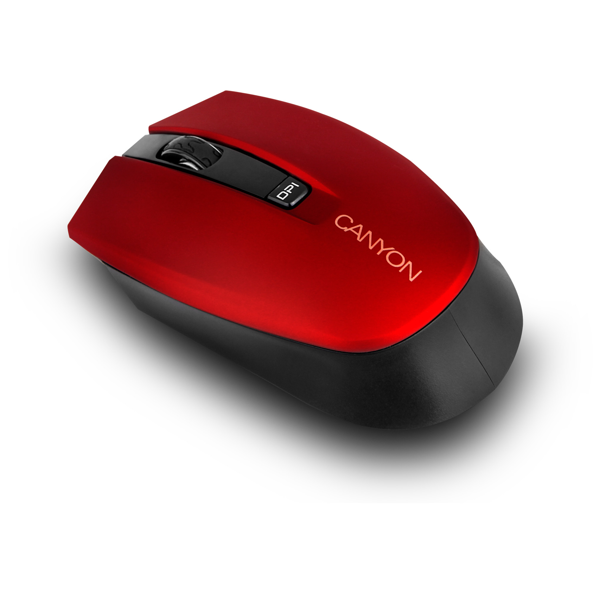  Mouse Canyon CNS-CMSW5R, Wireless, USB, Rosu 