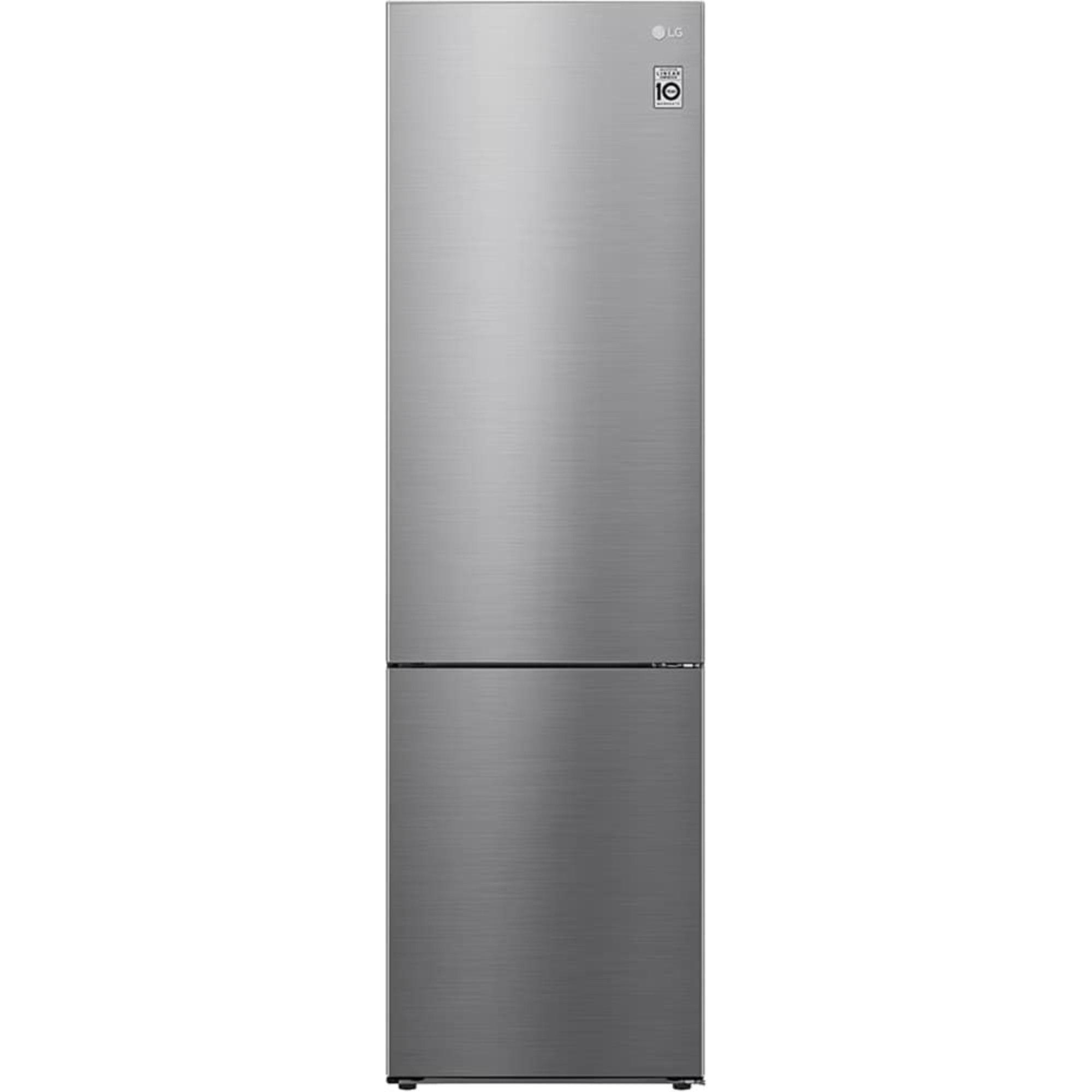 Combina frigorifica LG GBP62PZNAC, 384 l, No Frost, Clasa A, 203 cm, Inox