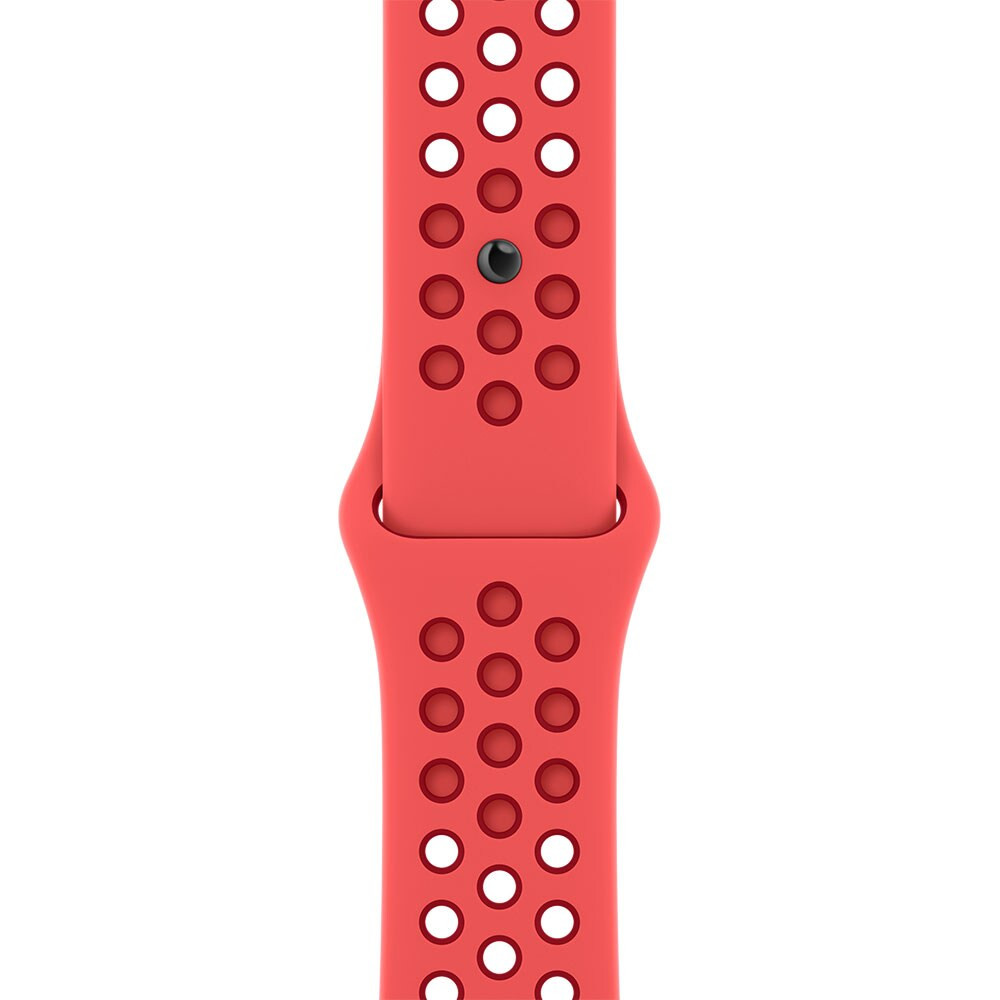 Curea Apple Watch 41mm Nike Sport Band: Bright Crimson/gym Red