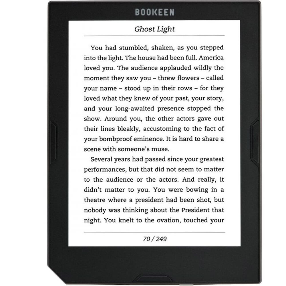  E-Book Reader Bookeen Cybook Muse Frontlight, 6 inch, 4GB, Wi-Fi, Negru 