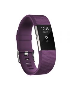 Smartband Fitness Fitbit Charge 2, Large, Mov/Argintiu-1