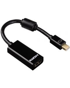 Adaptor Hama 53768, Mini-DisplayPort - HDMI, Negru_001