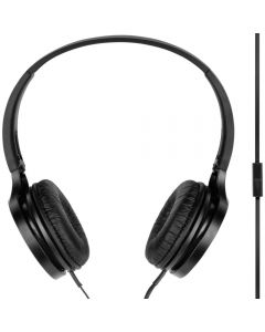 Casti audio On-Ear Panasonic  RP-HF100ME-K, Microfon, Negru_1